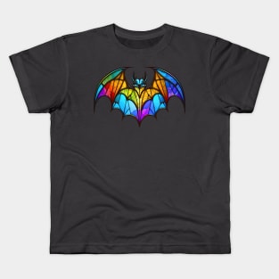 Rainbow Bat Kids T-Shirt